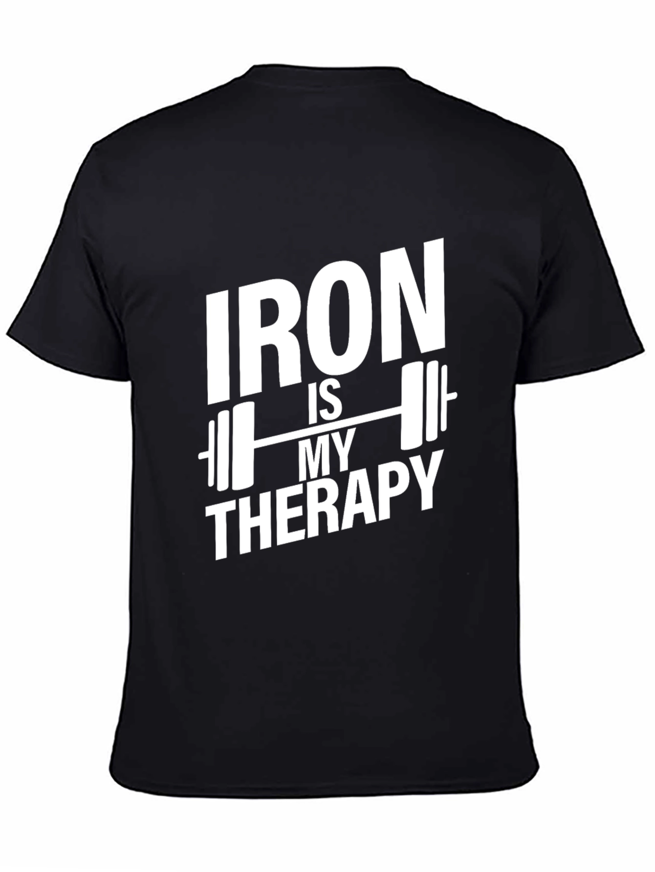 Iron Is My Therapy Gym Workout T-Shirt