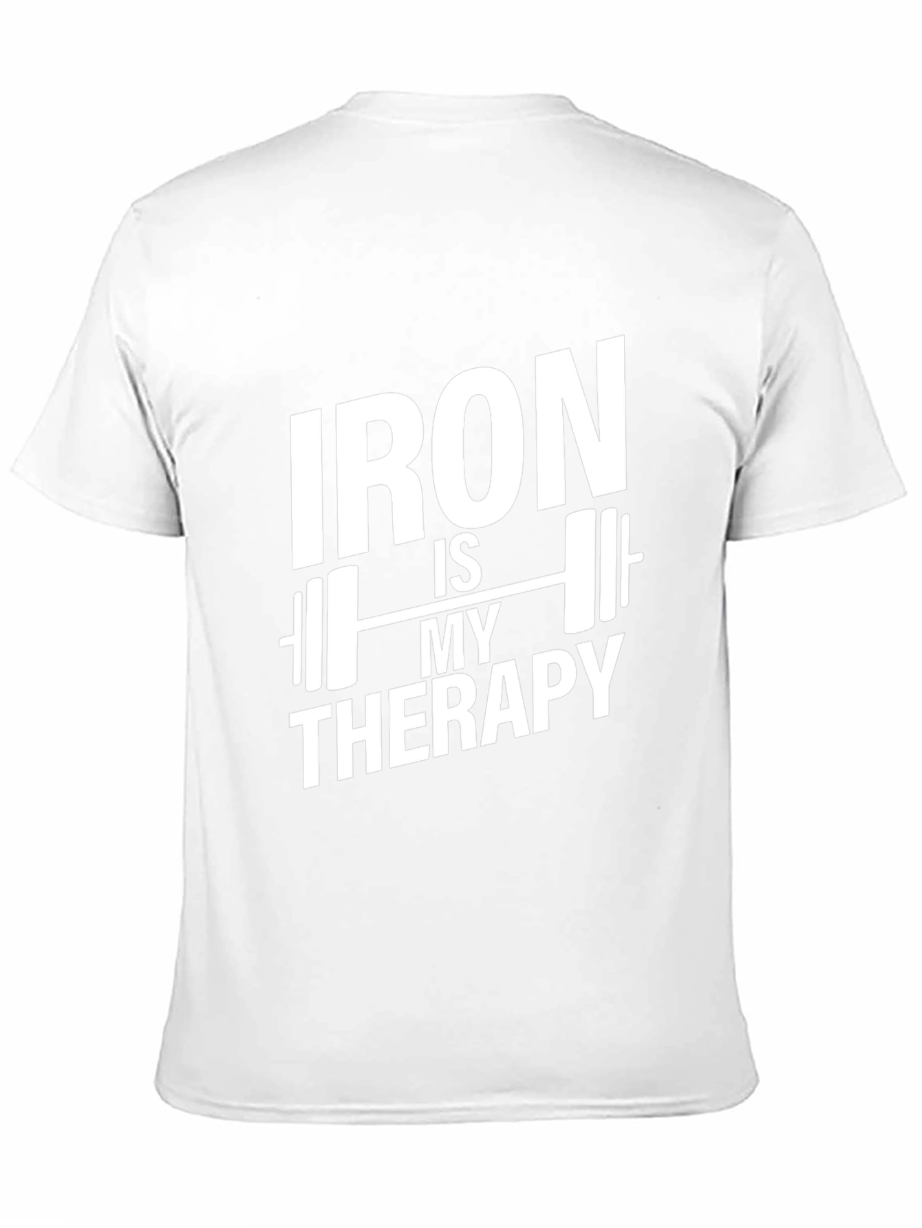 Iron Is My Therapy Gym Workout T-Shirt