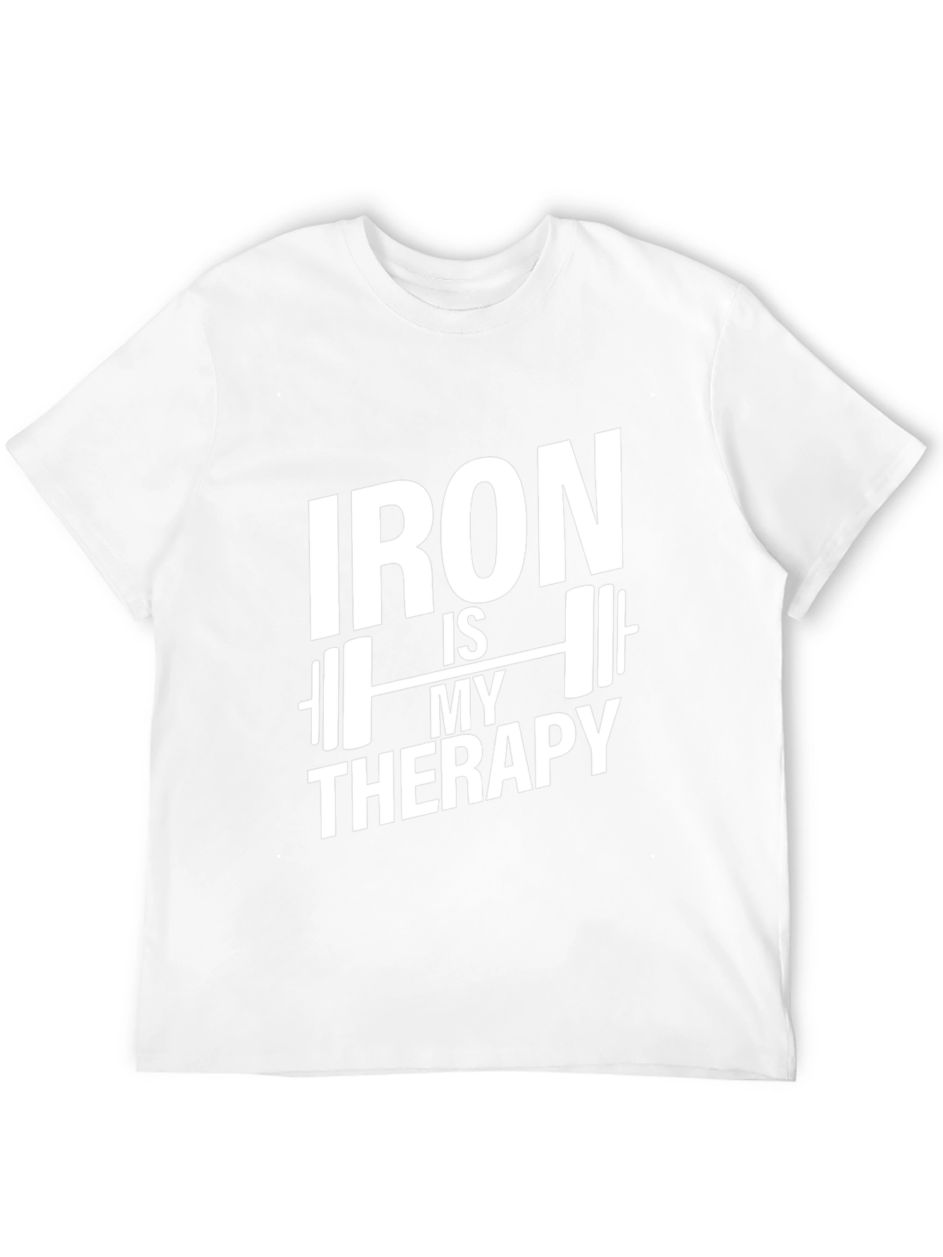 Iron Is My Therapy Gym Workout T-Shirt