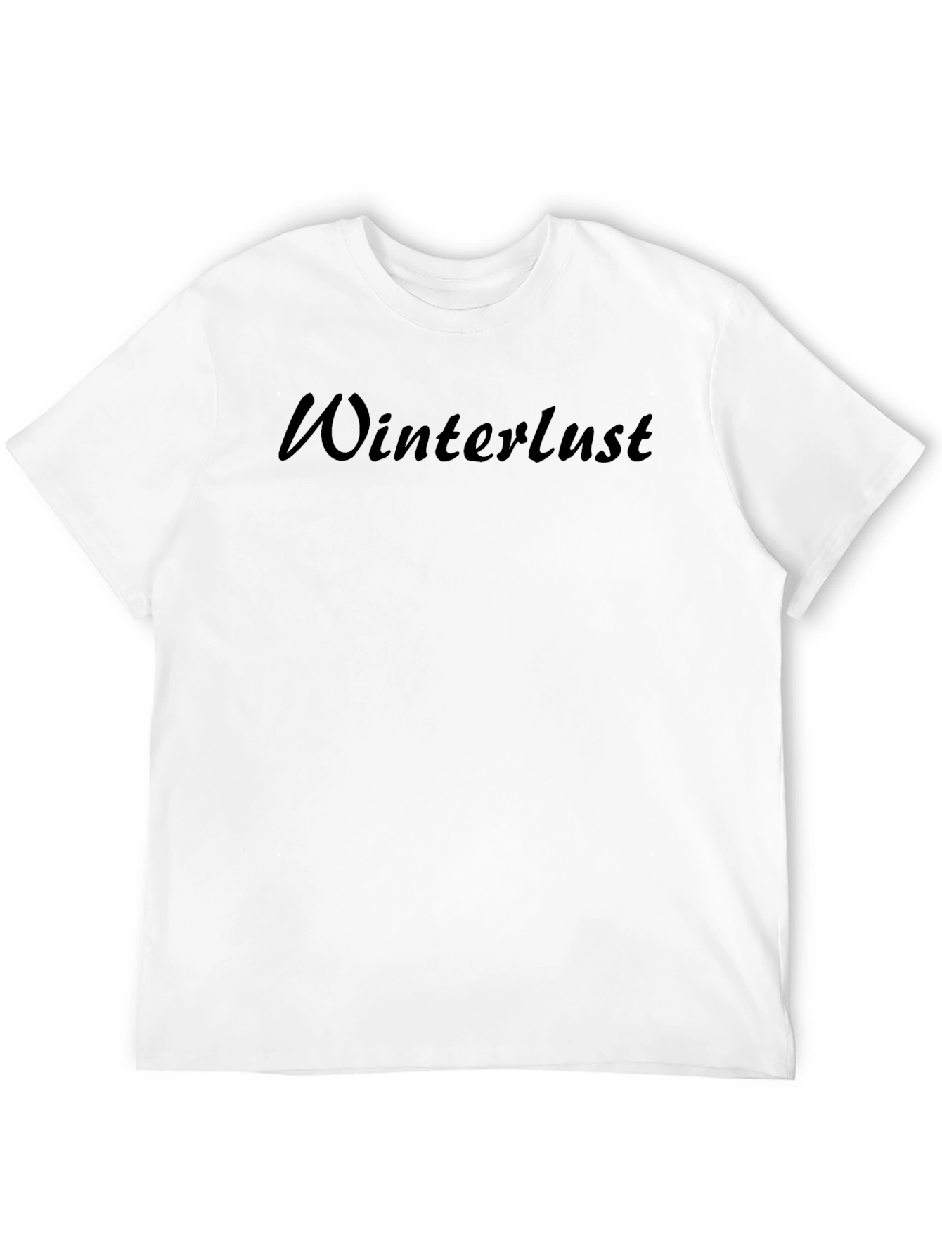 Winterlust T-Shirt - Stylish Black Tee