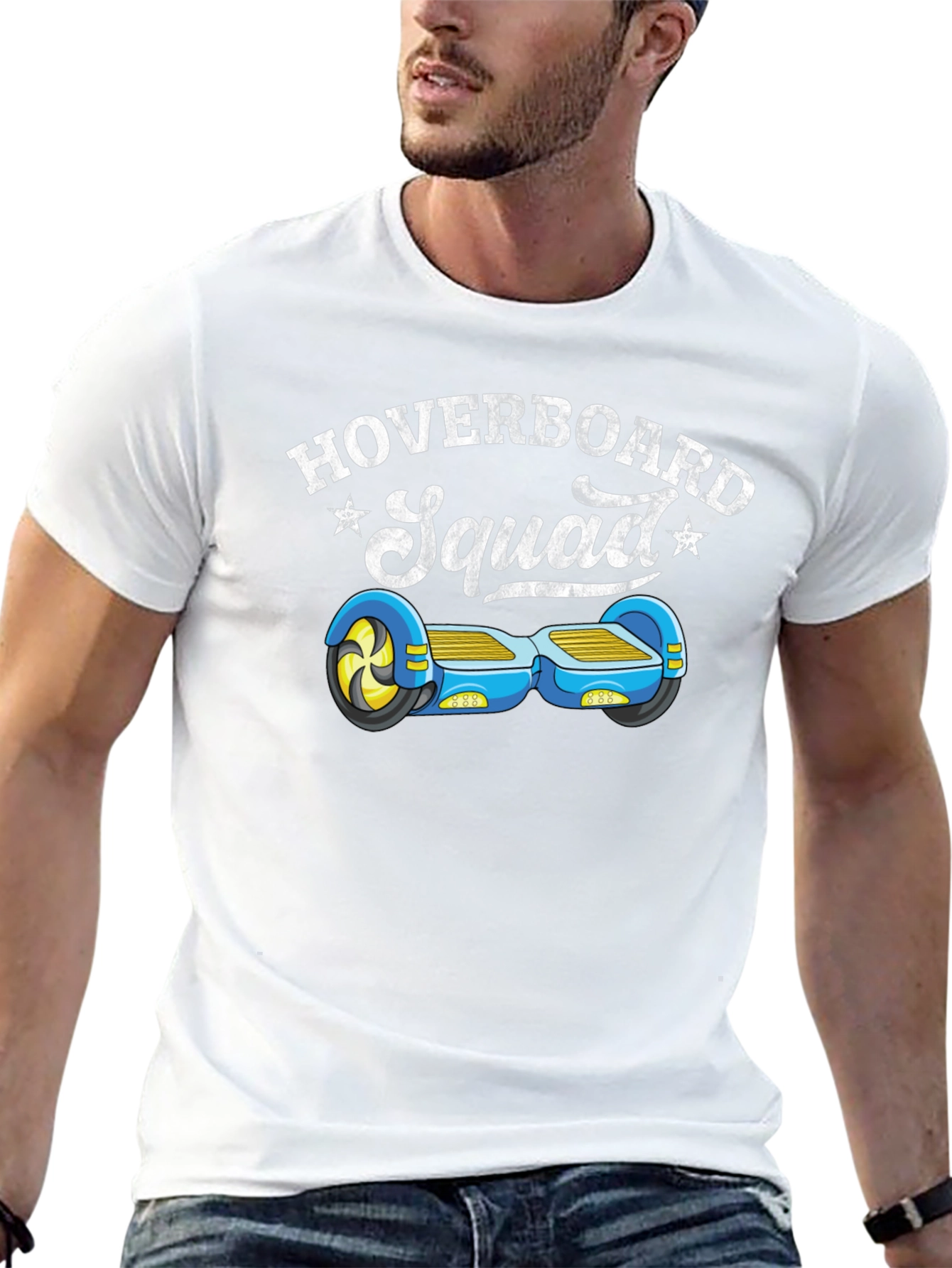 Hoverboard Squad Graphic Tee - Cool & Fun!