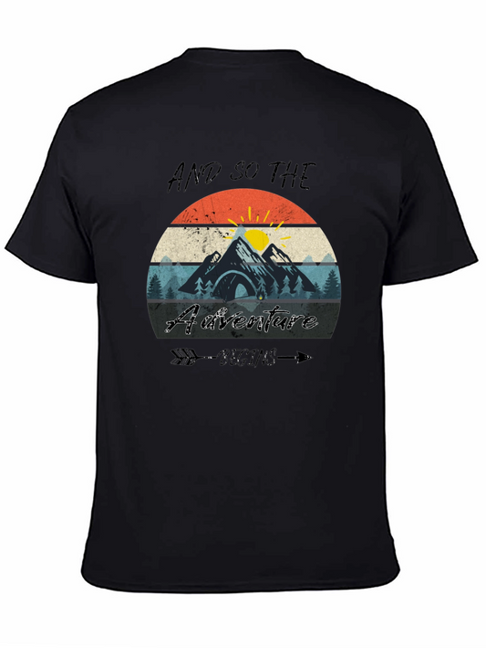 Adventure Begins Graphic T-Shirt