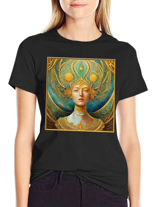 Art Nouveau Woman T-Shirt