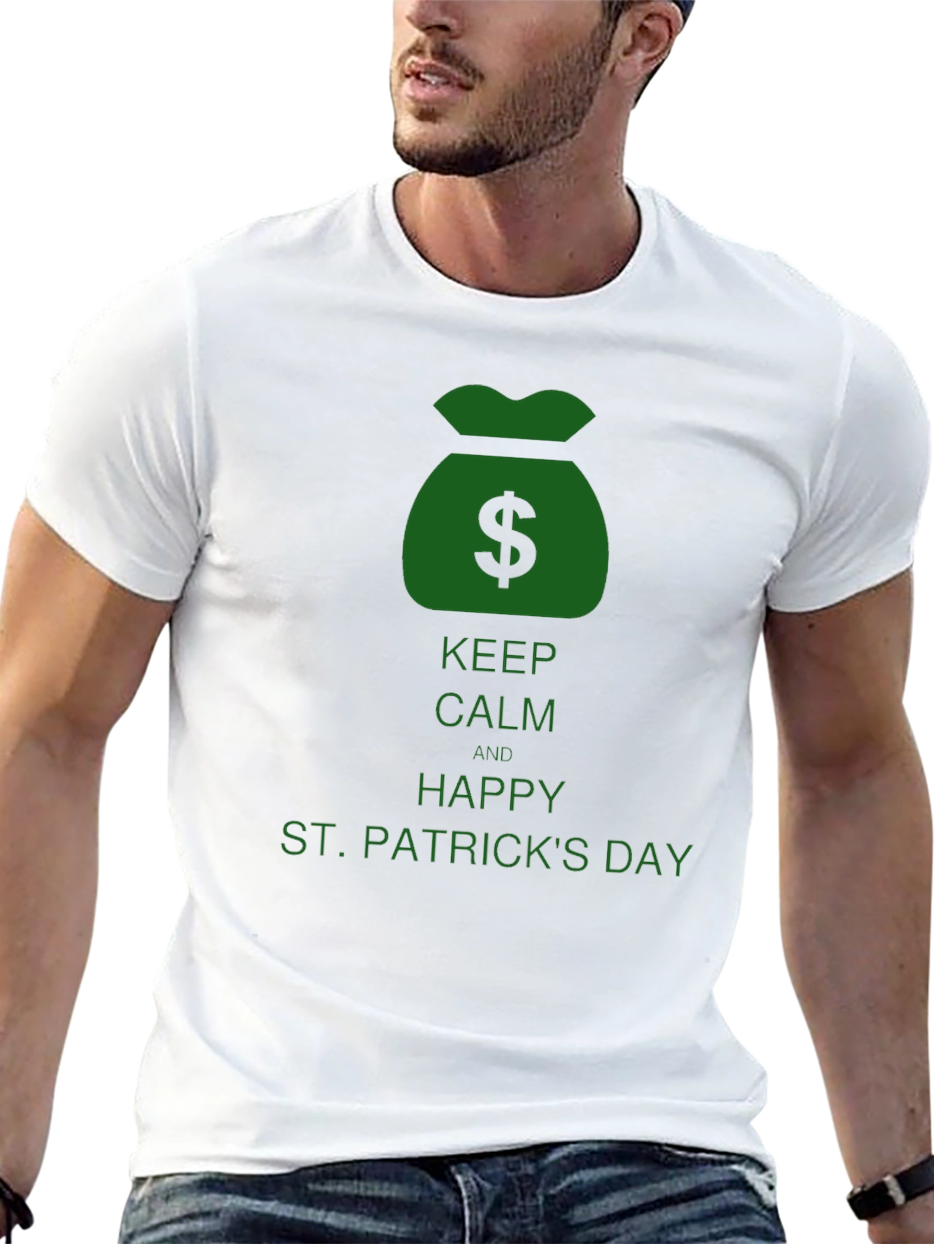 St. Patricks Day Black T-Shirt