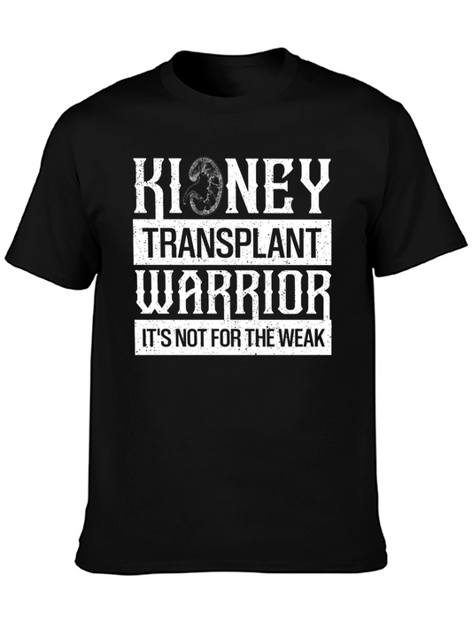 Kidney Transplant Warrior Graphic T-Shirt