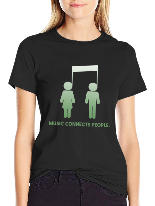 Music Connects People T-Shirt - Unisex Design