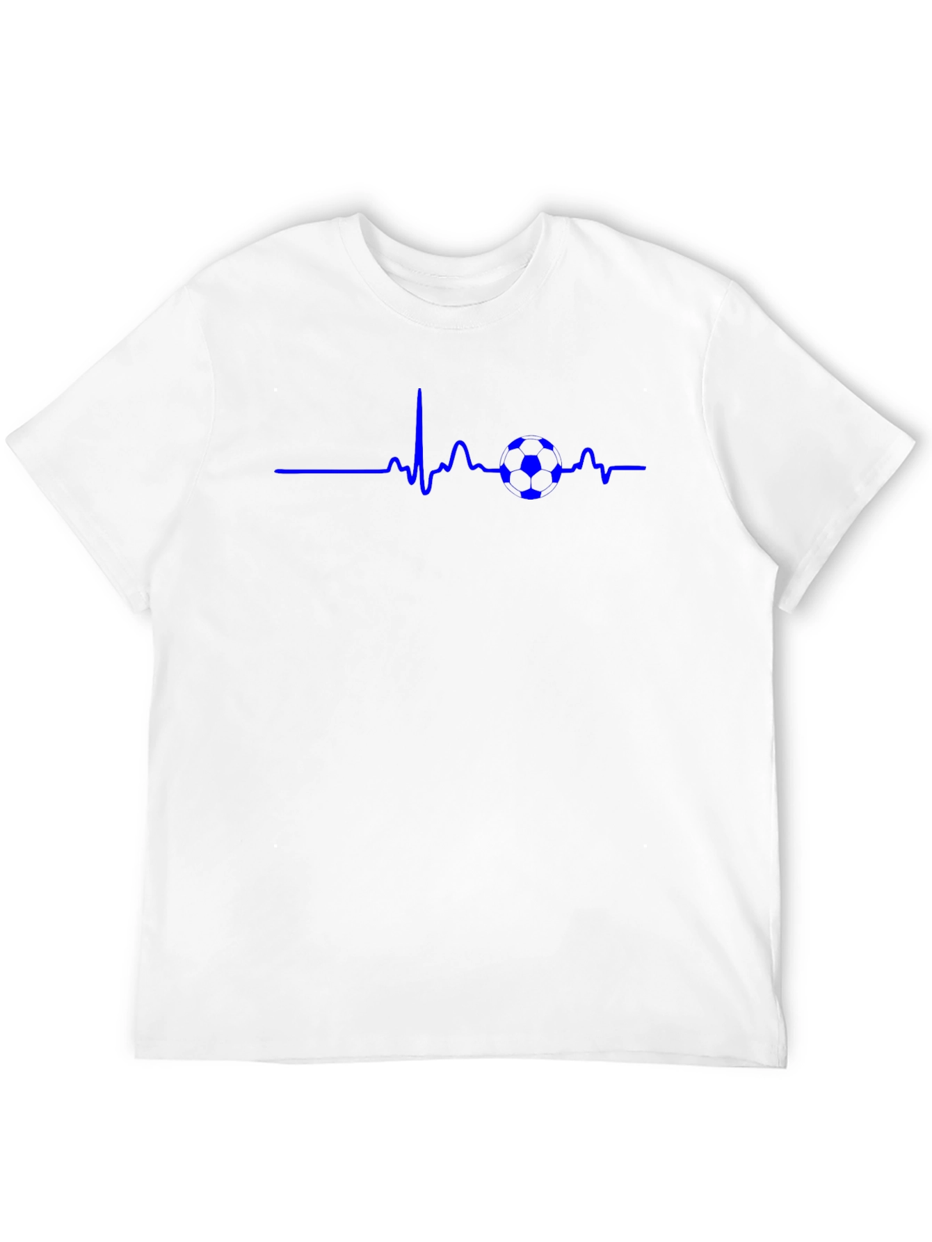 Soccer Heartbeat T-Shirt - Passionate Fan Apparel