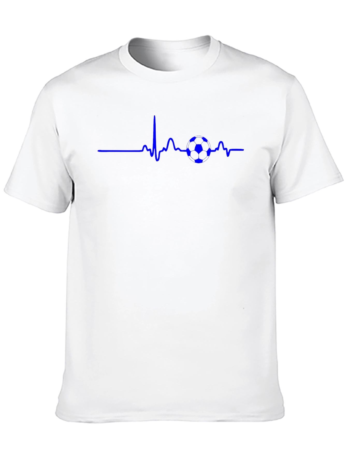 Soccer Heartbeat T-Shirt - Passionate Fan Apparel