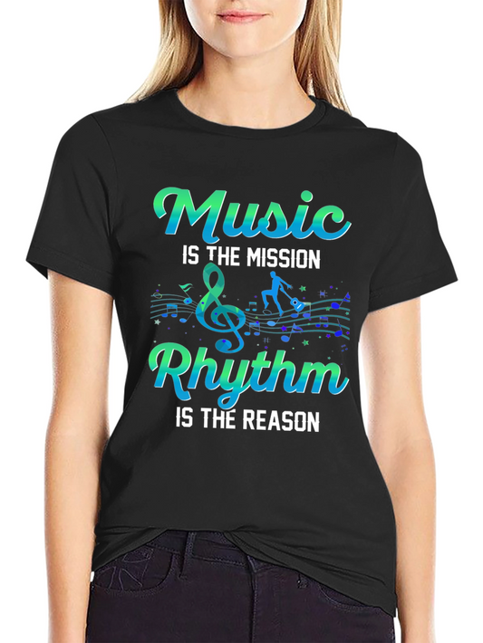 Music is the Mission Graphic T-Shirt