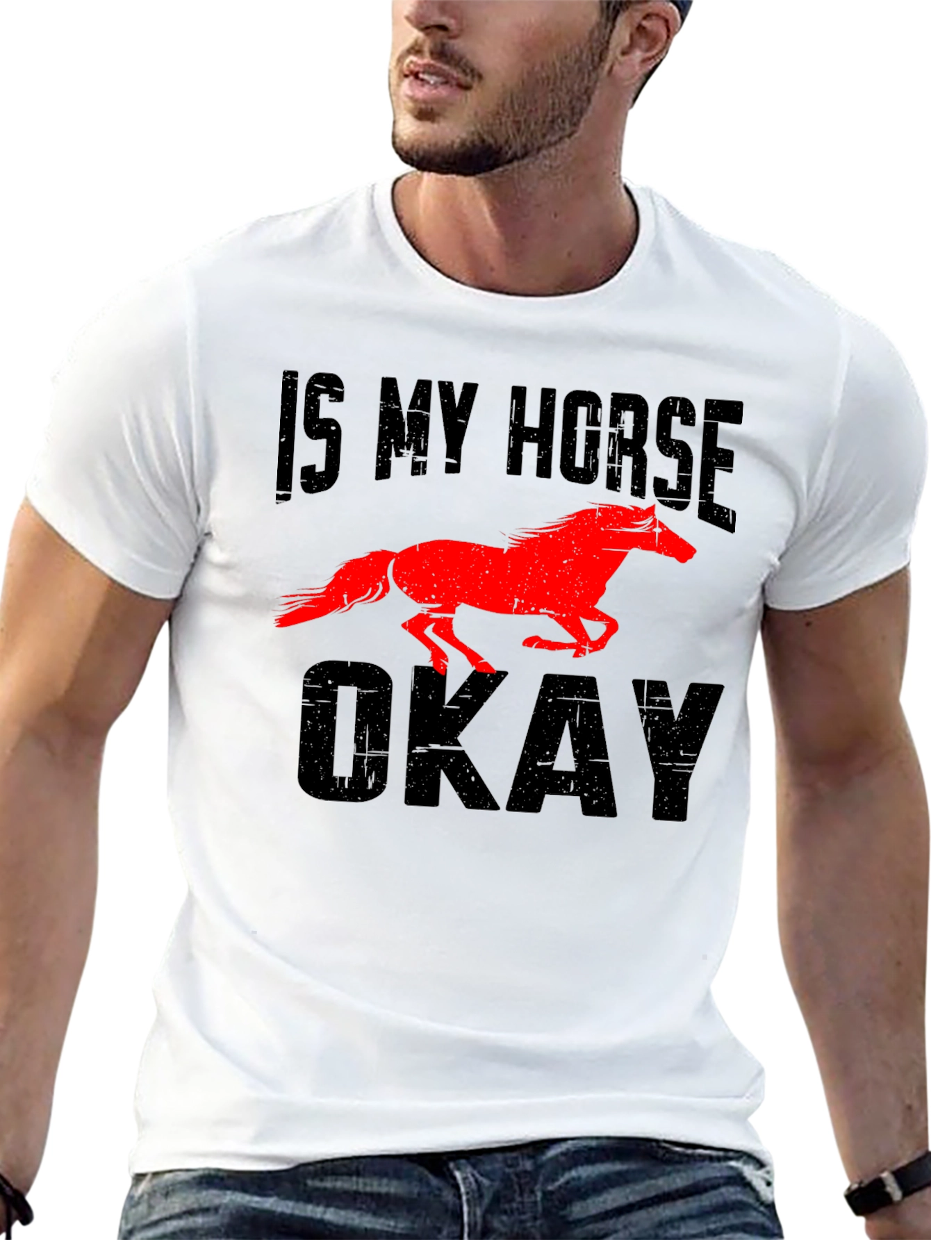 Is My Horse Okay? Graphic T-Shirt