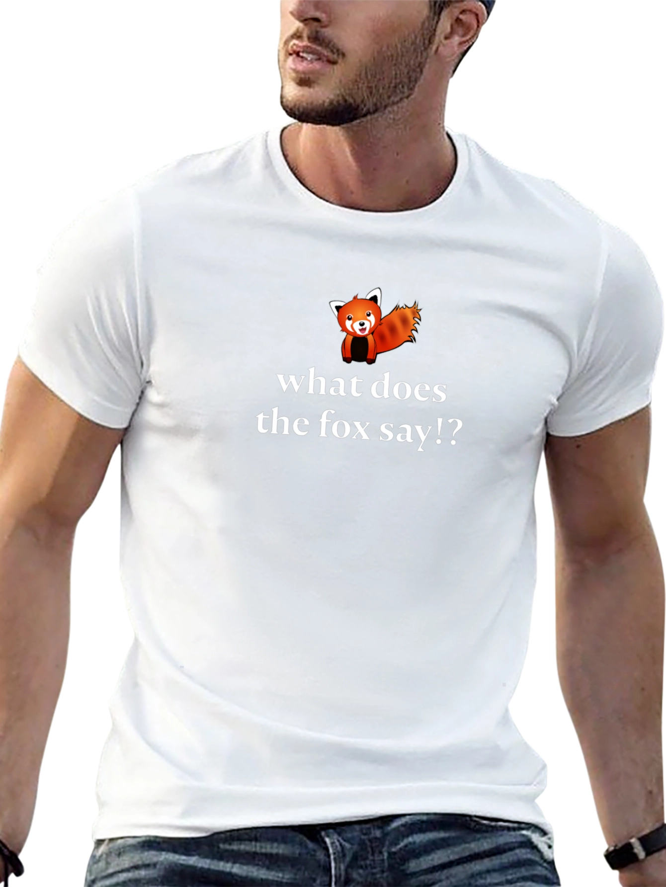 What Does the Fox Say Red Panda T-Shirt