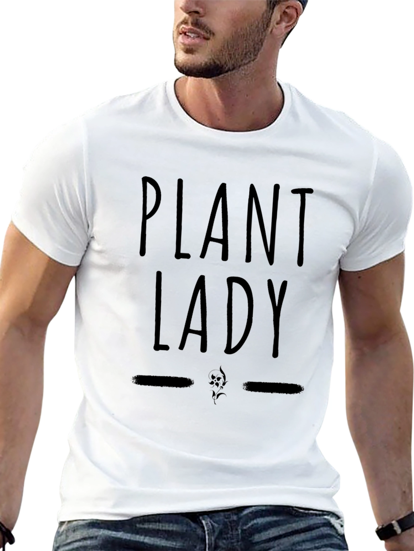Plant Lady Graphic Tee - Black