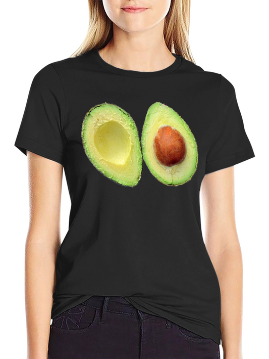 Avocado Lover Tee - Trendy Fruit Graphic T-Shirt