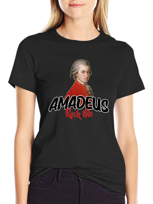 Amadeus Rock Me Black T-Shirt