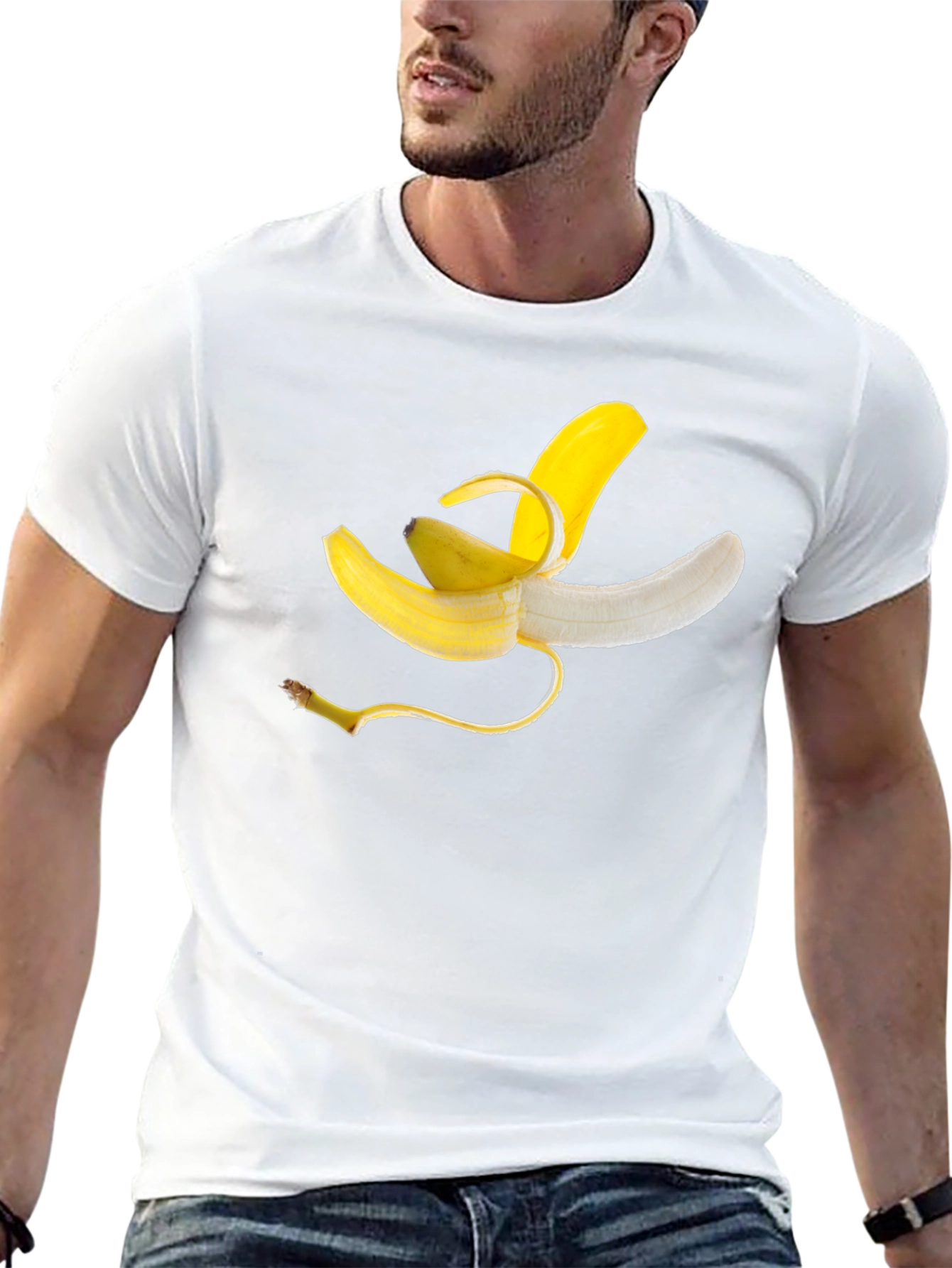 Banana Graphic T-Shirt - Peel Good Vibes!