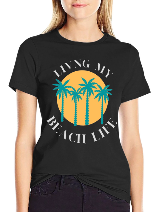 Living My Beach Life Graphic Tee