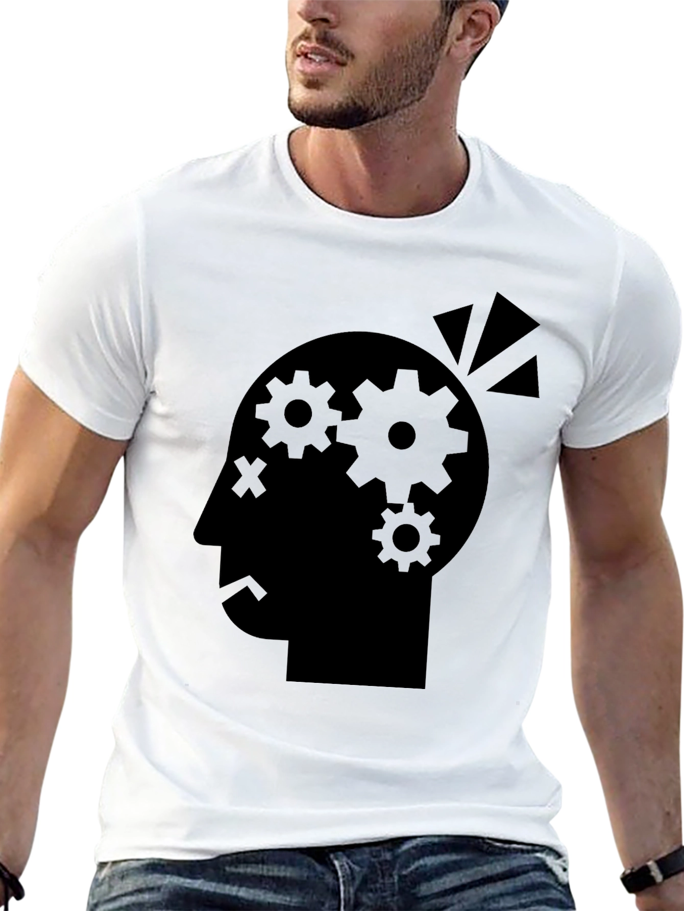 Cogito T-Shirt - Gears in Mind Graphic Tee