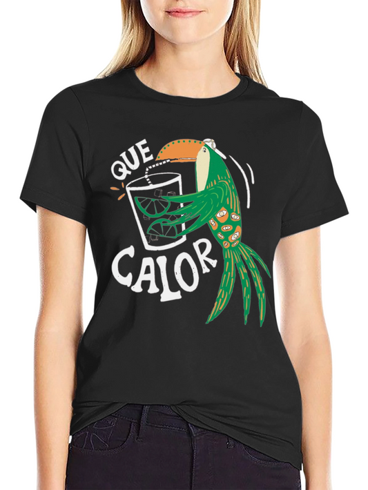 Que Calor Toucan T-Shirt - Tropical Graphic Tee