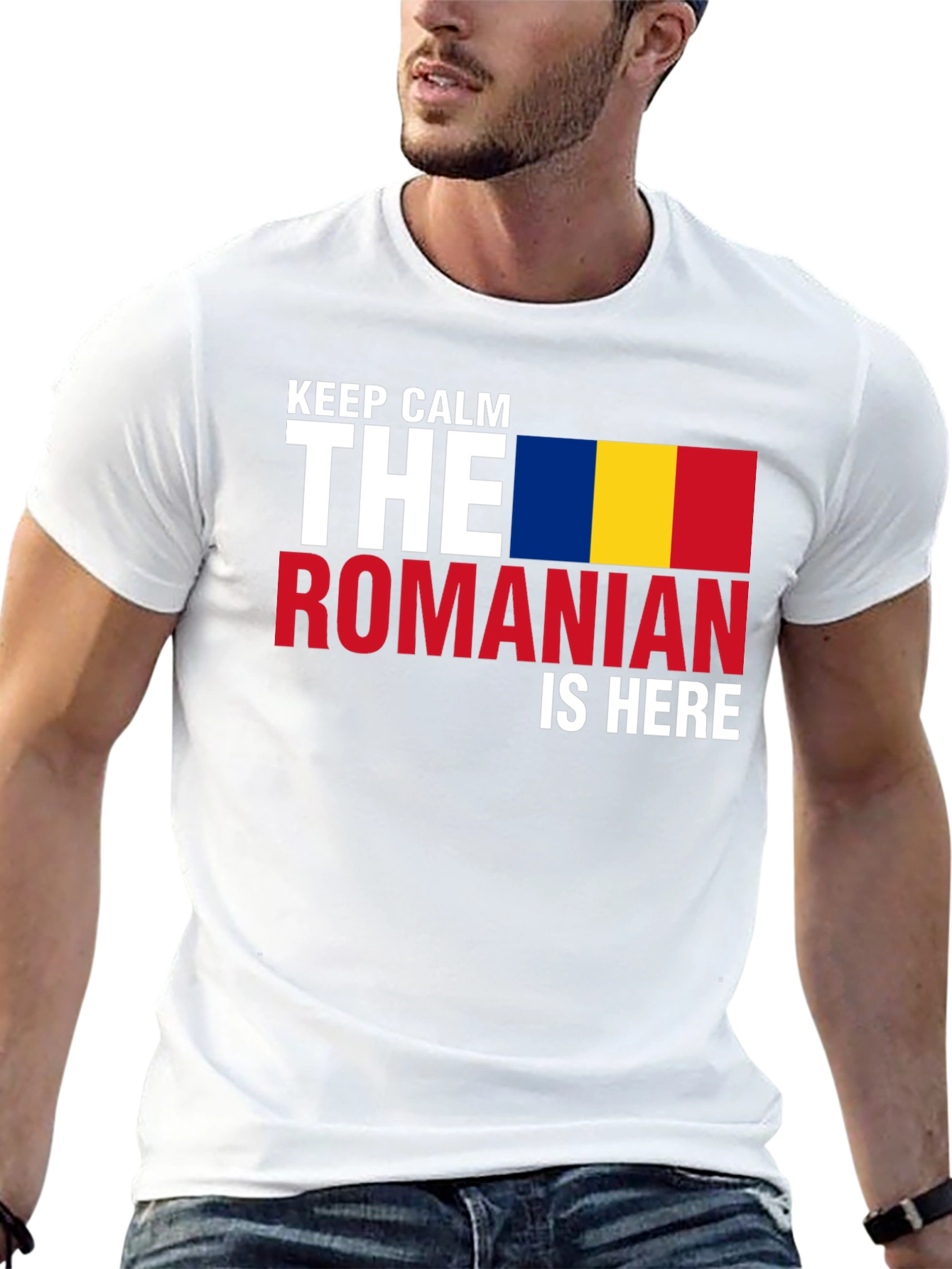 Keep Calm The Romanian Is Here T-Shirt