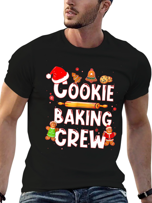 Cookie Baking Crew Holiday T-Shirt