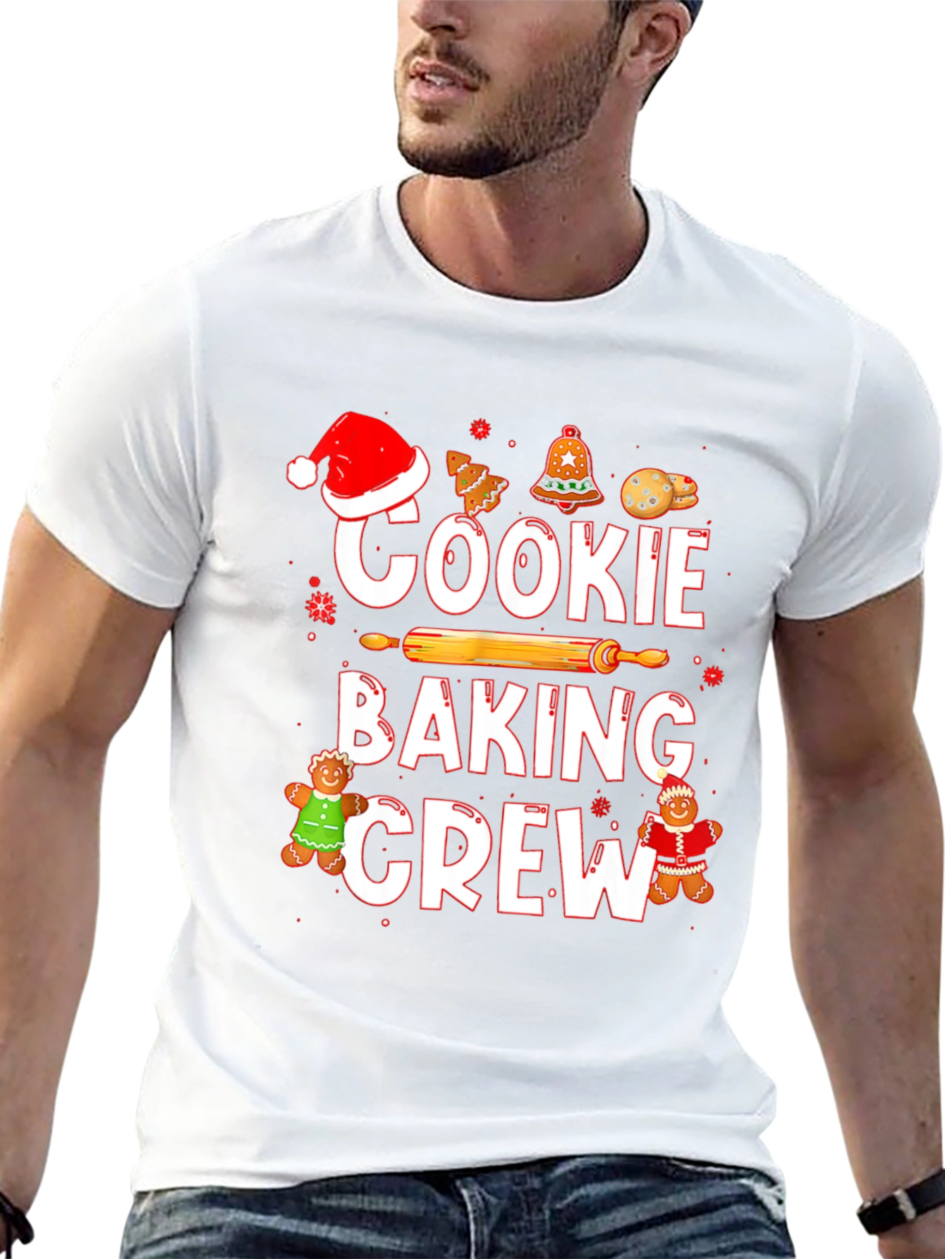 Cookie Baking Crew Holiday T-Shirt