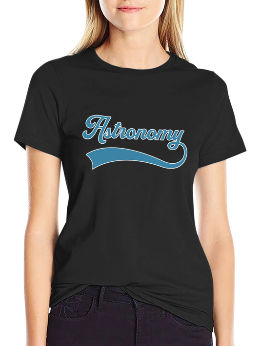 Astronomy Graphic Tee - Stylish Science T-Shirt