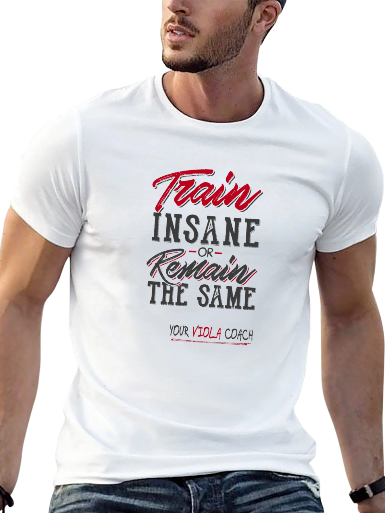 Train Insane Viola Coach Black T-Shirt