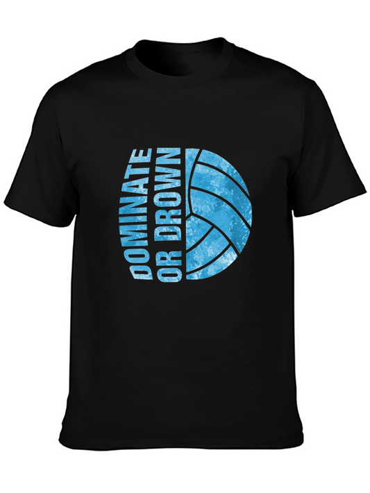Dominate or Drown Volleyball Graphic Tee