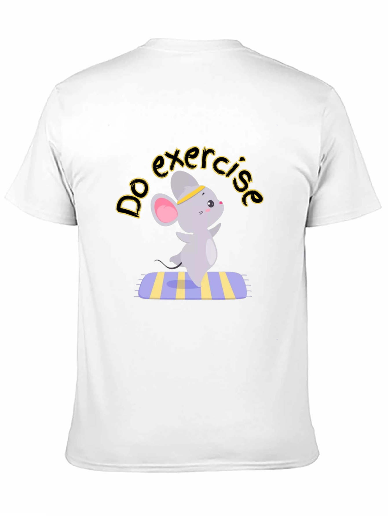 Exercise Mouse Graphic Tee