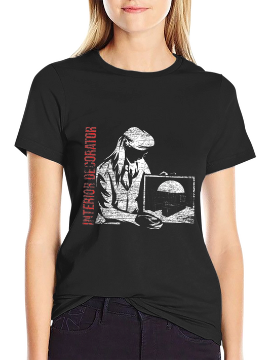 Interior Decorator T-Shirt - Black Graphic Tee