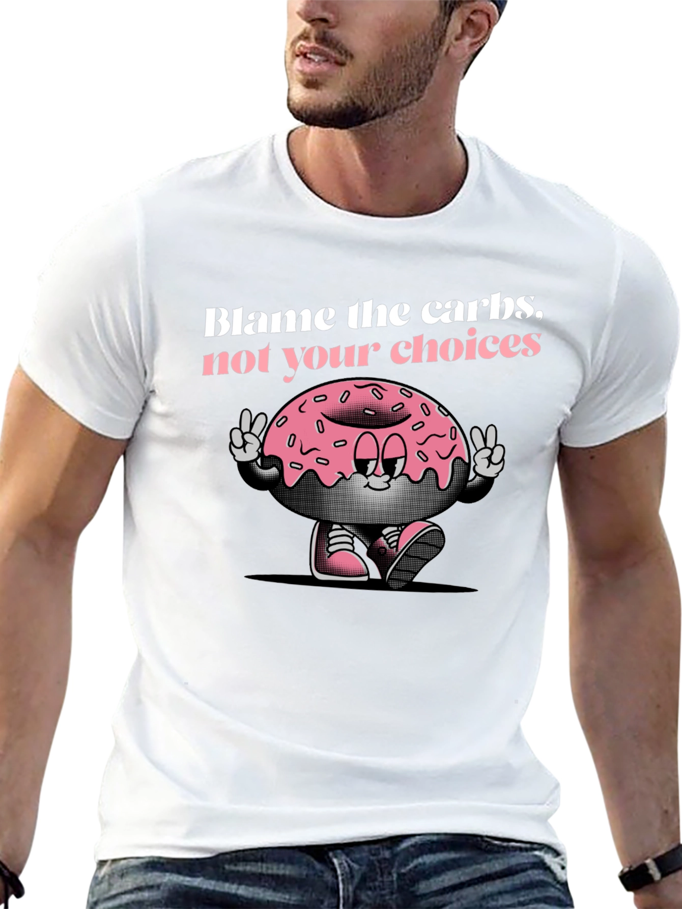 Blame the Carbs Graphic T-Shirt