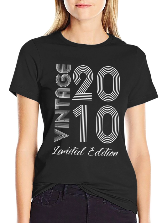 Vintage 2010 Limited Edition Black T-Shirt