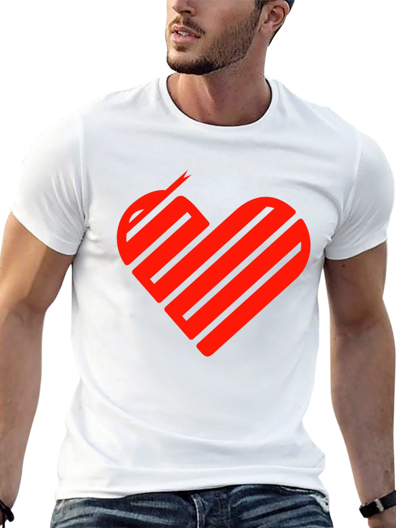 Heart Snake Graphic Tee