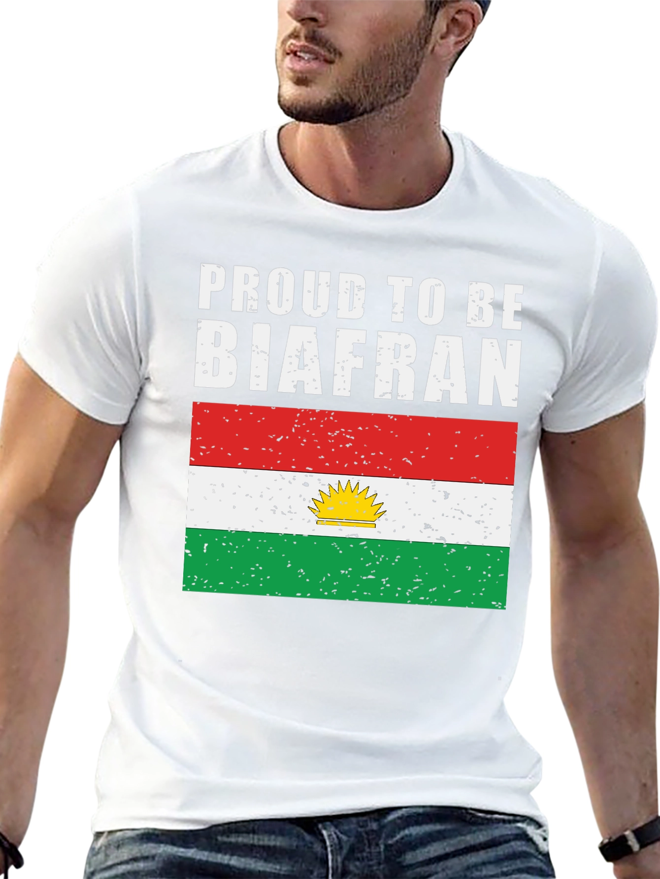 Proud To Be Biafran T-Shirt - Biafran Flag