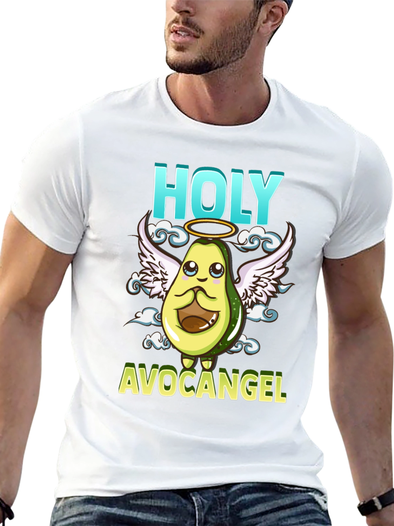 Holy Avocangel Graphic T-Shirt