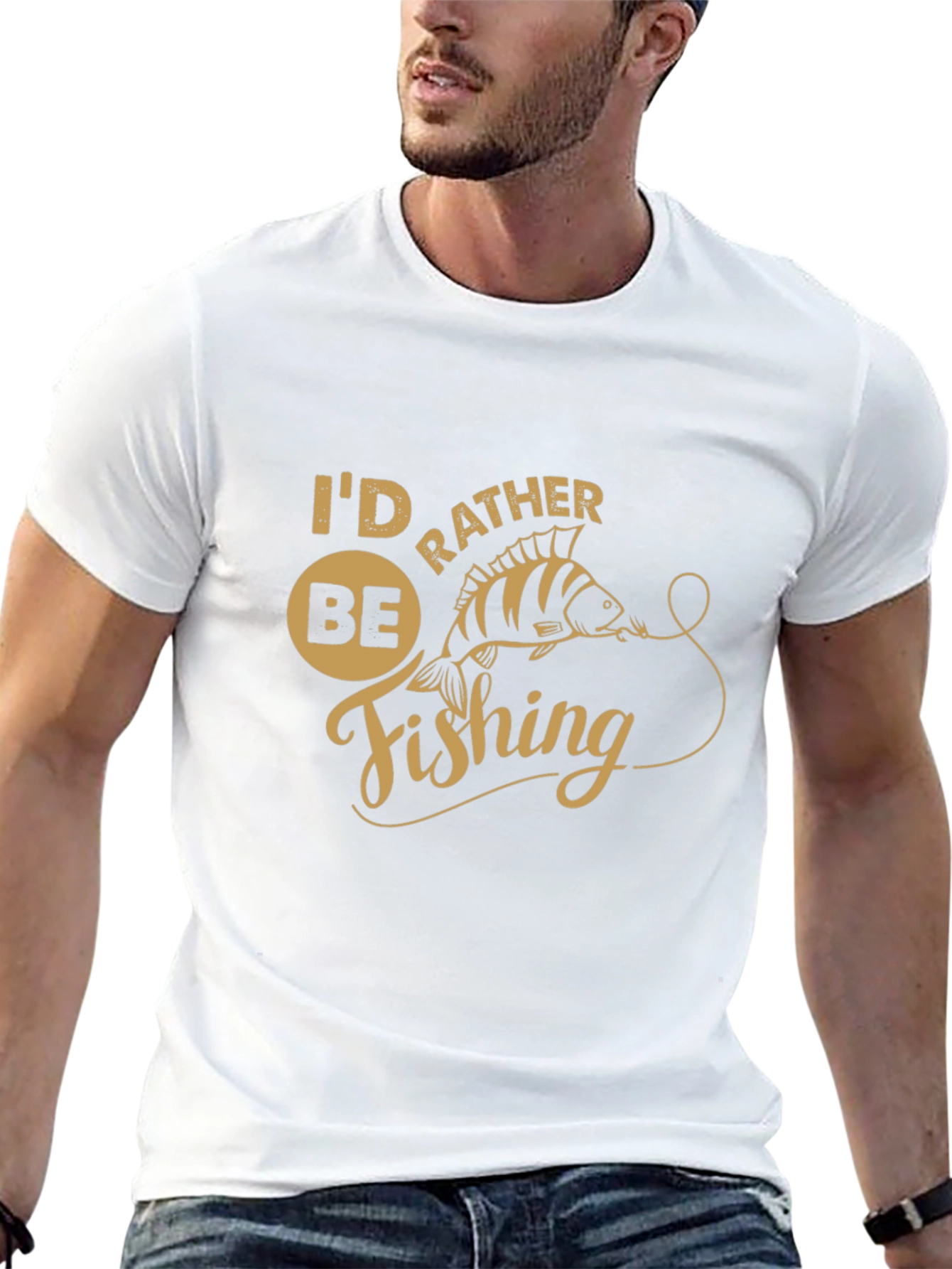 Id Rather Be Fishing T-Shirt