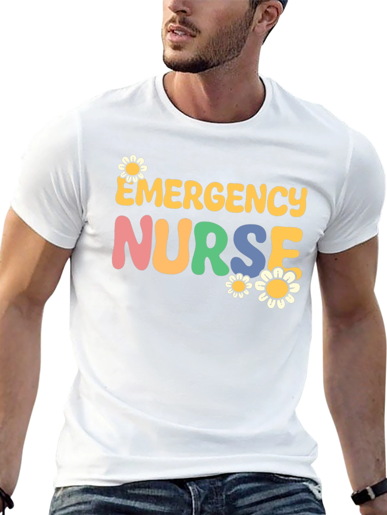 Emergency Nurse Graphic T-Shirt