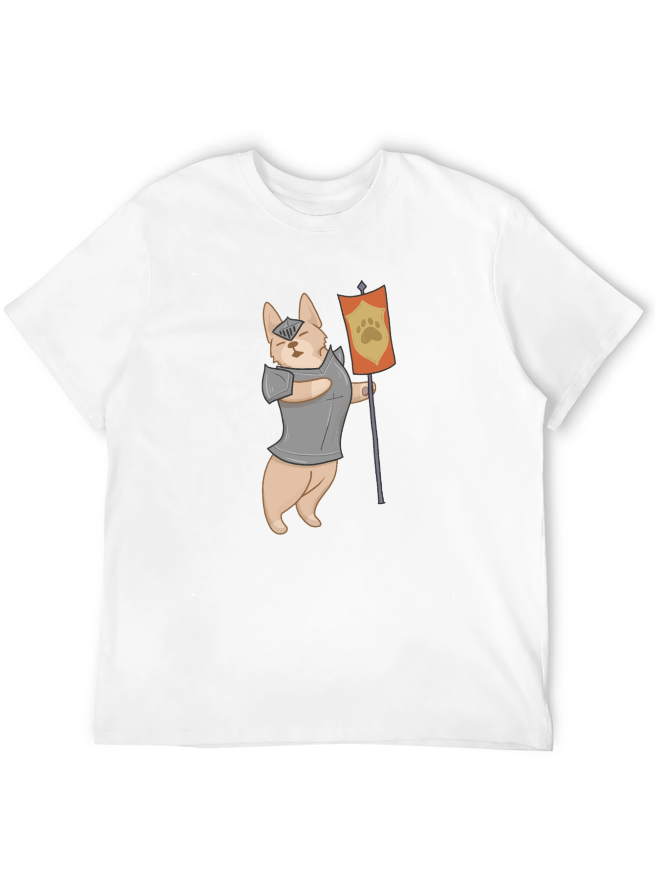 Knight Dog T-Shirt - Medieval Pet Warrior Tee
