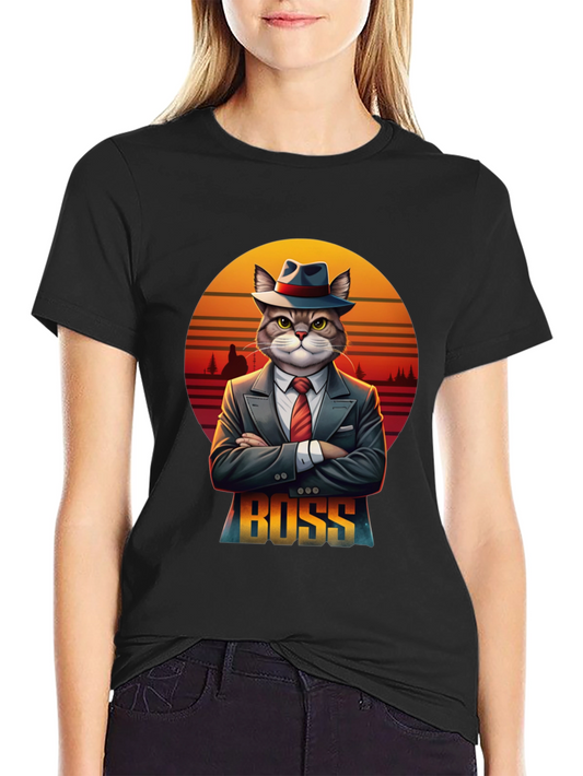 Boss Cat T-Shirt: Stylish & Unique Design