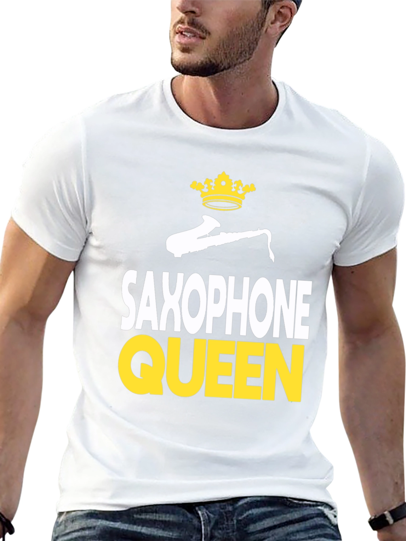 Saxophone Queen Graphic T-Shirt