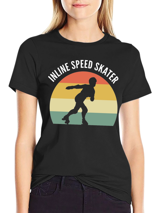 Inline Speed Skater Graphic T-Shirt