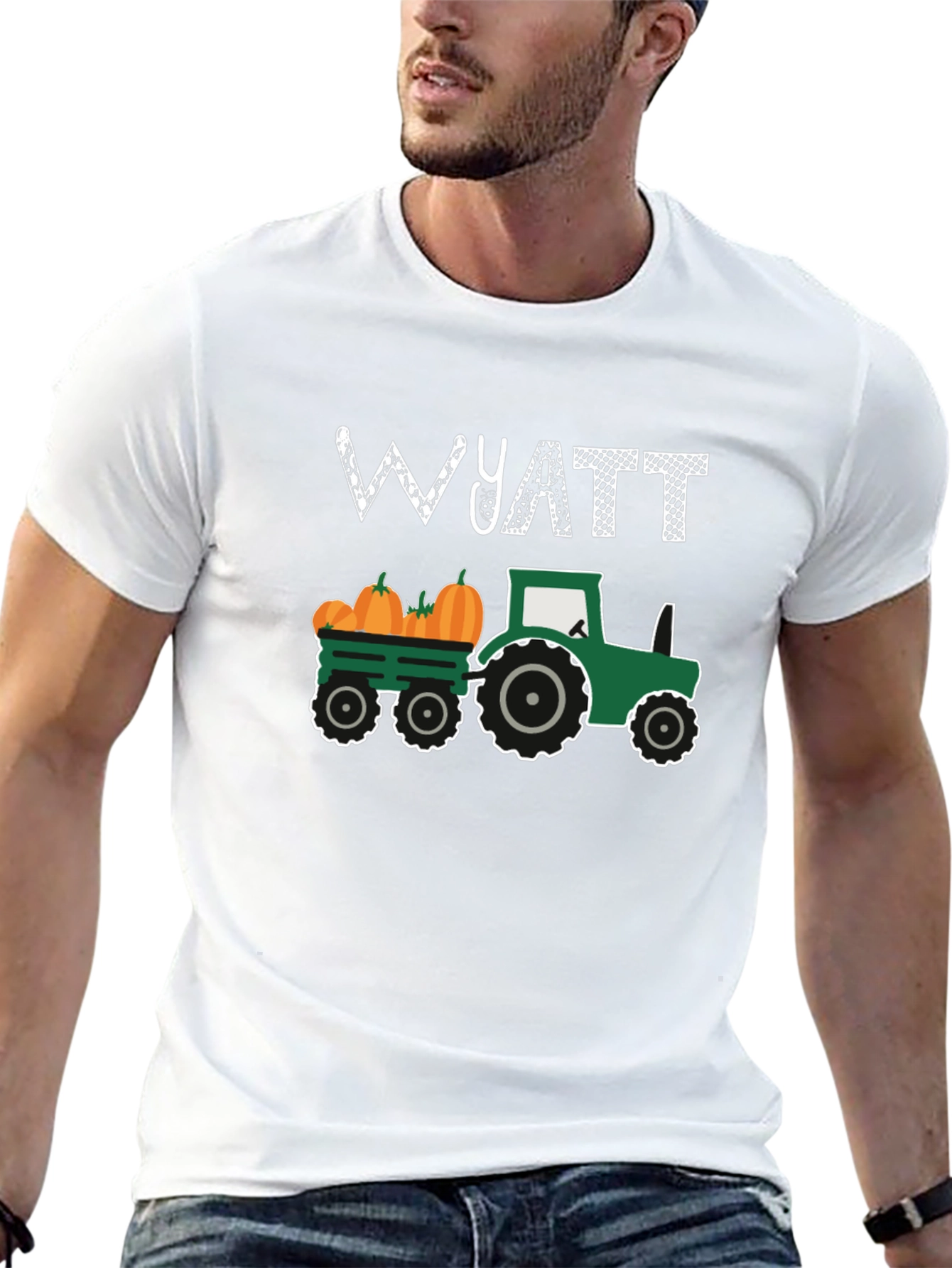 Fall Harvest Tractor T-Shirt