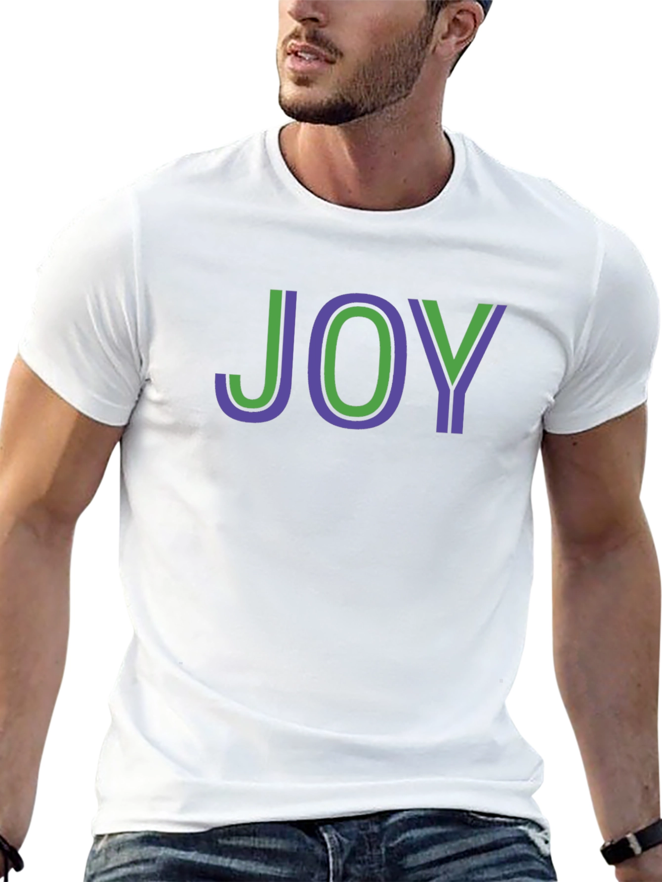 Joy Graphic Tee - Modern Comfort