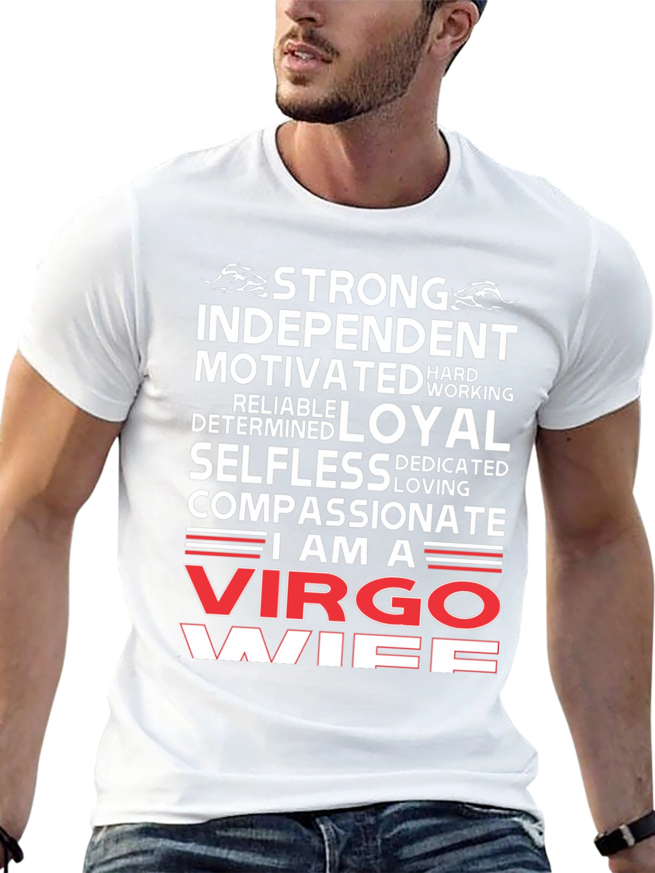 Virgo Wife T-Shirt: Strong Independent Loyal