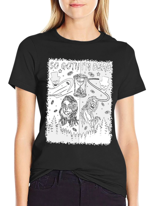 So Goth Im Dead Graphic Tee