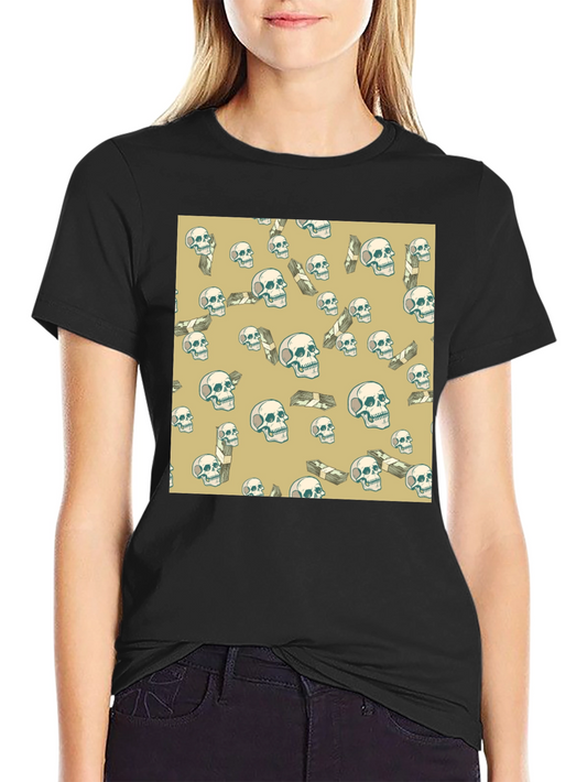 Skull & Money T-Shirt - Mens Graphic Tee