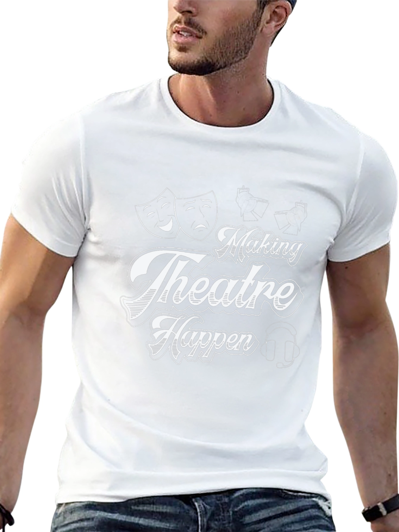 Making Theatre Happen Black T-Shirt