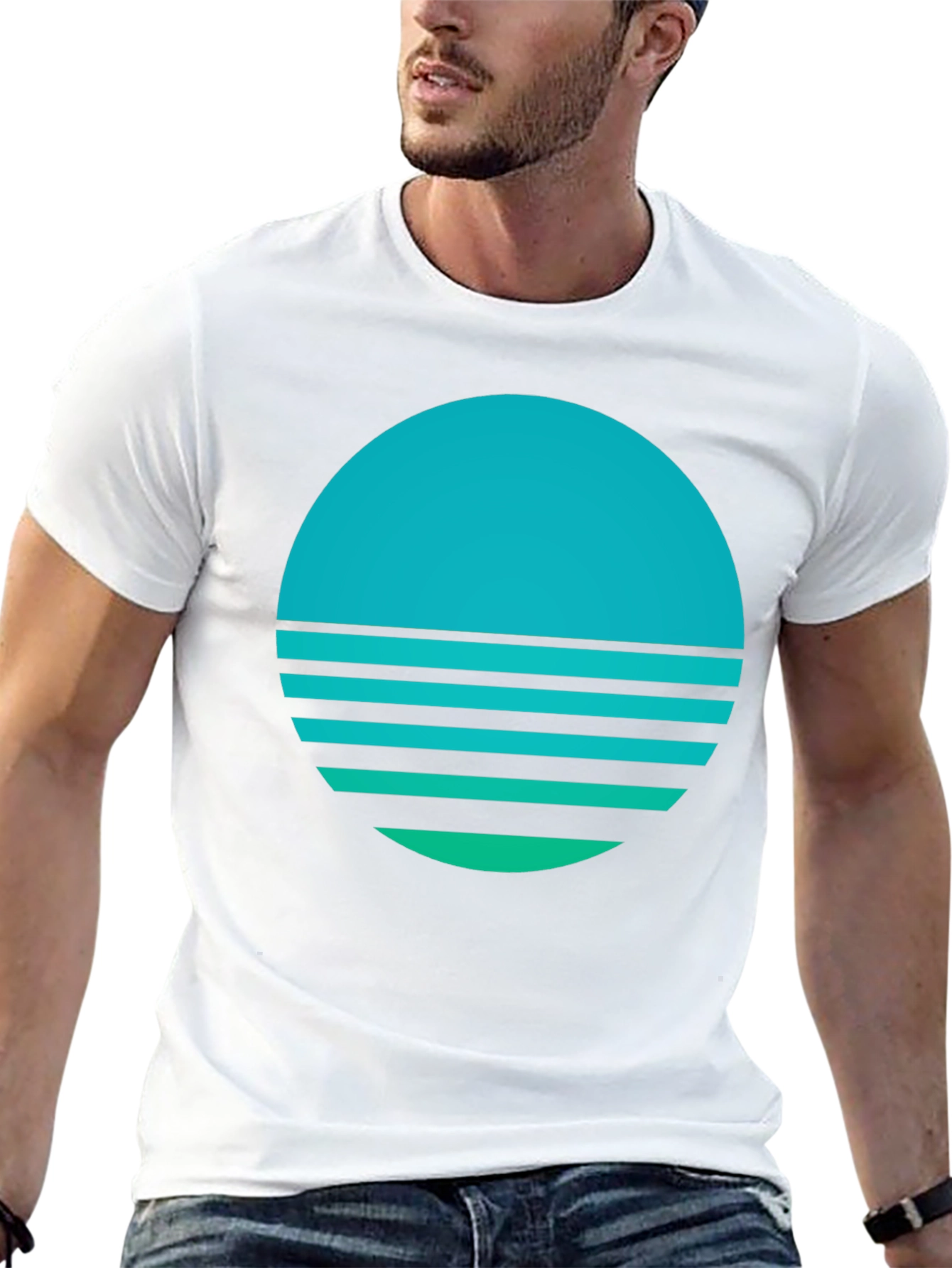 Retro Sunset Graphic Tee - Cool & Stylish