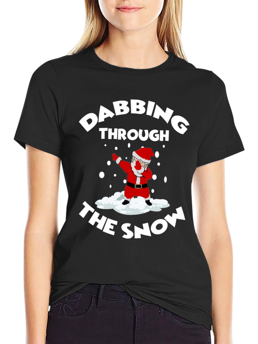 Dabbing Santa Christmas T-Shirt