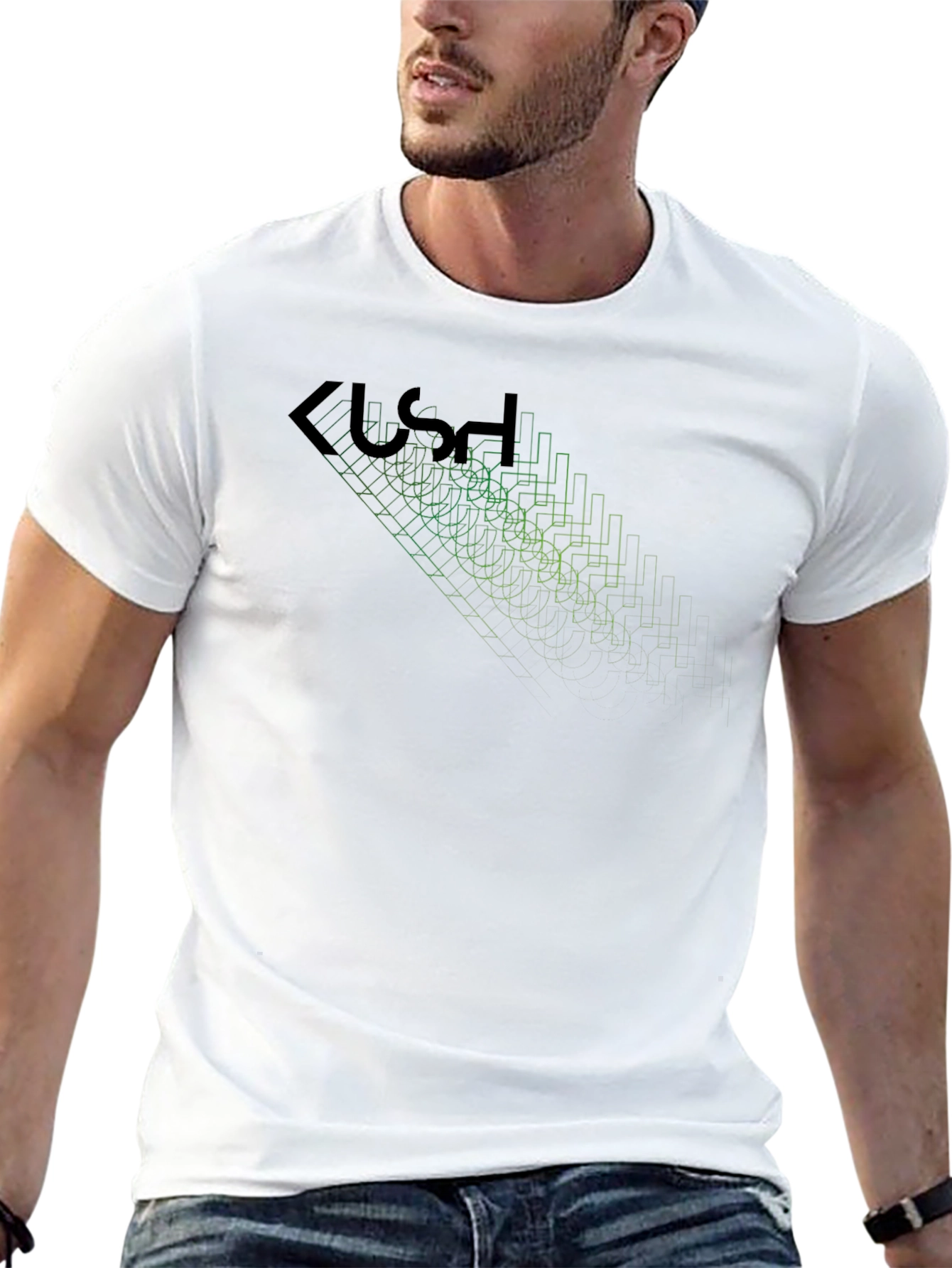 Geometric T-Shirt - Urban Style